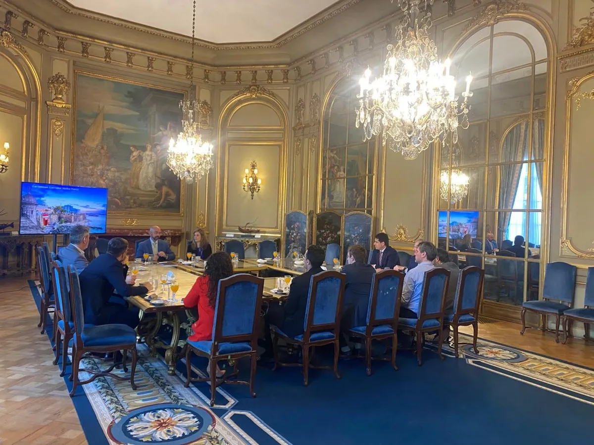 Max J. Pérez-Bouret, Esq. at the Roundtable with Argentina's Justice Department